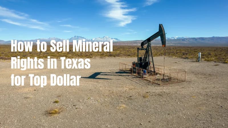 How to Sell Mineral Rights in Texas for Top Dollar