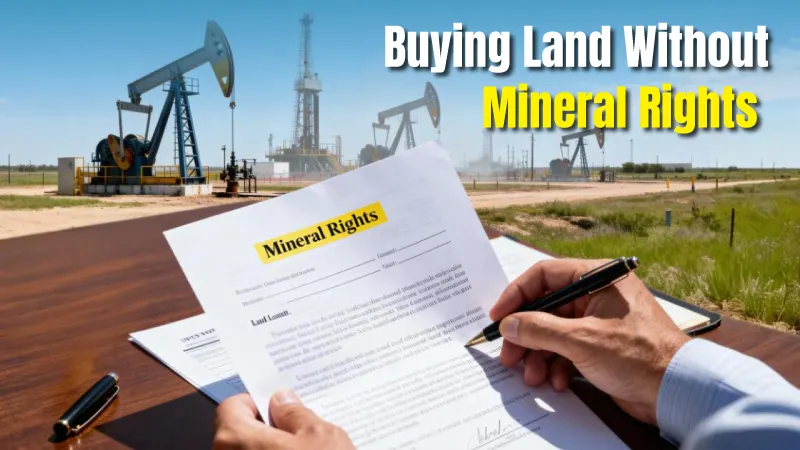 Buying Land Without Mineral Rights in Texas: What to Know