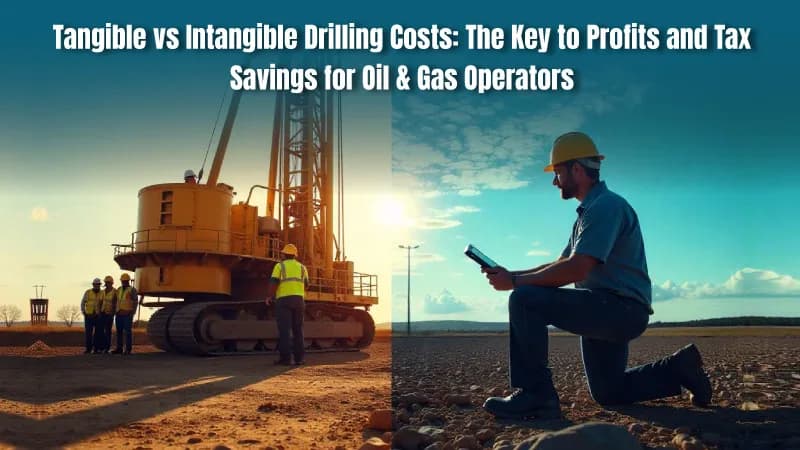 Tangible vs Intangible Drilling Costs: The Key to Profits and Tax Savings for Oil & Gas Operators