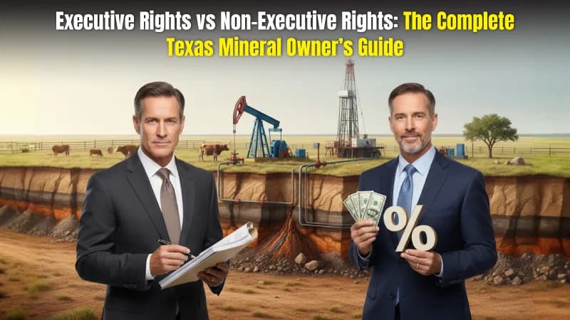 Executive Rights vs Non-Executive Rights: The Complete Texas Mineral Owner’s Guide