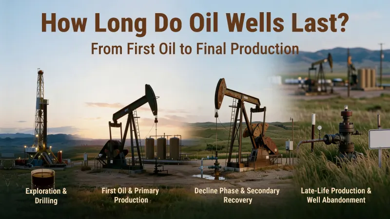 How Long Do Oil Wells Last? From First Oil to Final Production