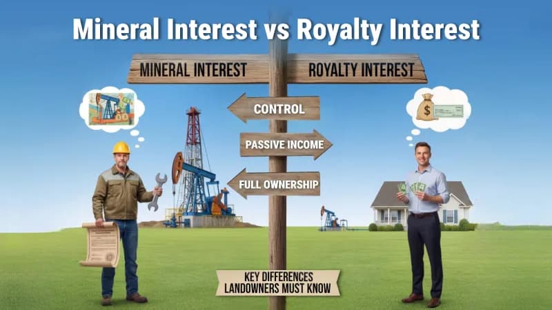 Mineral Interest vs Royalty Interest