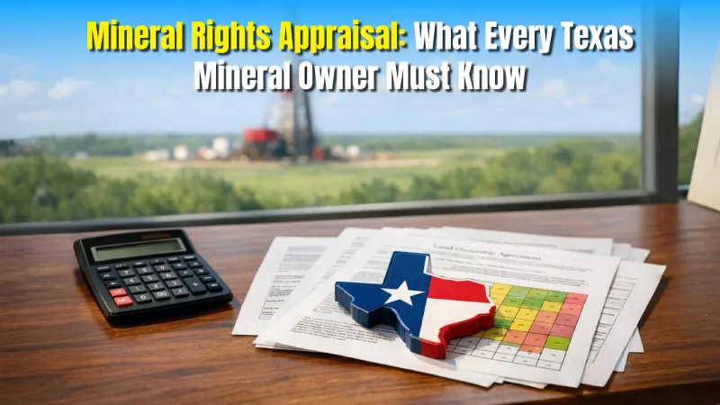 Mineral Rights Appraisal: What Every Texas Mineral Owner Must Know