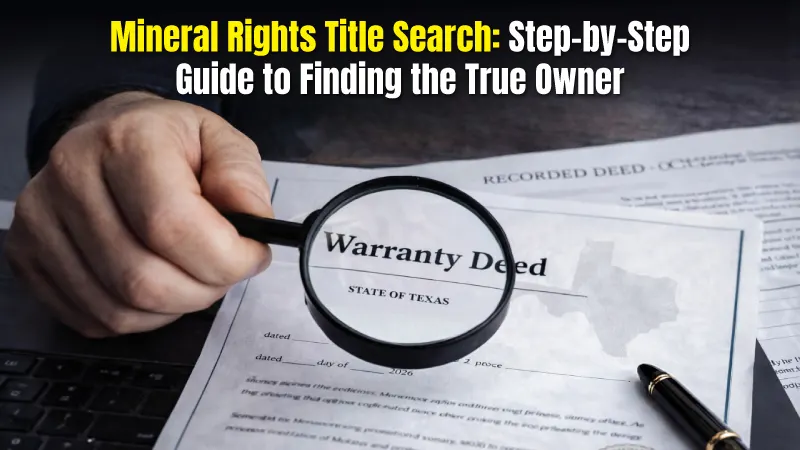 Mineral Rights Title Search: Step-by-Step Guide to Finding the True Owner