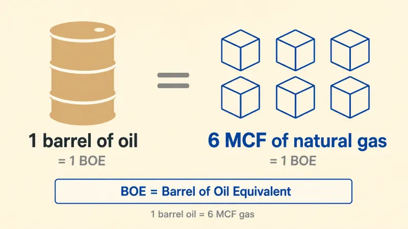 Barrel of Oil Equivalent (BOE)