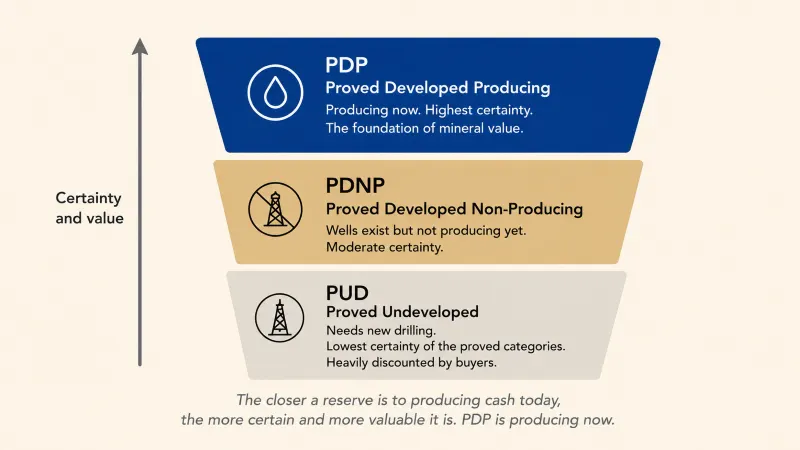 Proved Developed Producing (PDP)